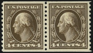 Sale 1077, Lot 273, 1912-15 Washington-Franklin Issues (Scott 405-461)