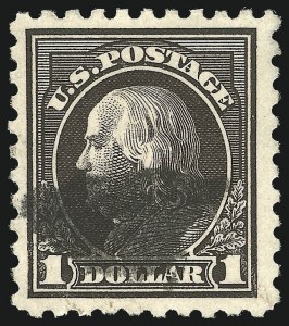 Sale 1077, Lot 278, 1912-15 Washington-Franklin Issues (Scott 405-461)