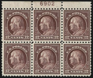 Sale 1077, Lot 287, 1916-19 Issues (Scott 462-524)