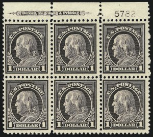 Sale 1077, Lot 307, 1916-19 Issues (Scott 462-524)