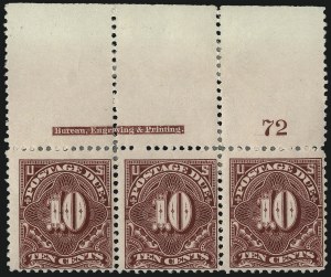 Sale 1077, Lot 405, Postage Due (J)