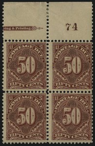 Sale 1077, Lot 414, Postage Due (J)