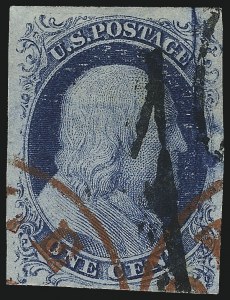 Sale 1077, Lot 44, 1851-56 Issue (Scott 5-17)