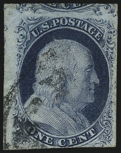 Sale 1077, Lot 46, 1851-56 Issue (Scott 5-17)