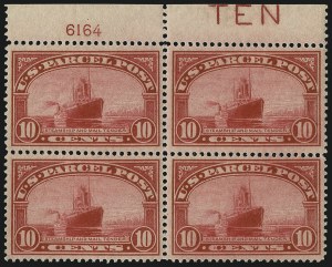 Sale 1077, Lot 474, Parcel Post (Q, JQ)