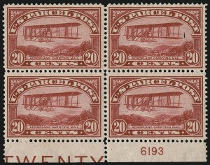 Sale 1077, Lot 476, Parcel Post (Q, JQ)