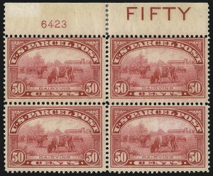 Sale 1077, Lot 479, Parcel Post (Q, JQ)