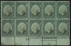 Sale 1077, Lot 513, Revenues (First Issue thru Stock Transfer)