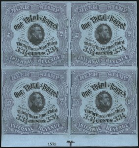 Sale 1077, Lot 537, Revenues (Beer)