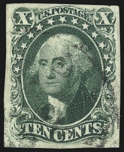 Sale 1077, Lot 55, 1851-56 Issue (Scott 5-17)