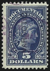 Sale 1077, Lot 551, Revenues (Playing Card thru Group Lots and Hunting Permits)