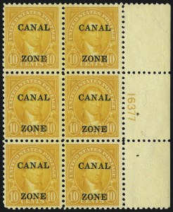 Sale 1077, Lot 571, U.S. Possessions (Canal Zone)