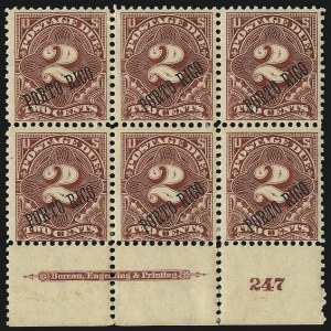 Sale 1077, Lot 603, U.S. Possessions (Puerto Rico)