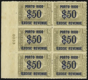 Sale 1077, Lot 607, U.S. Possessions (Puerto Rico)