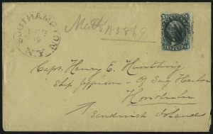 Sale 1077, Lot 739, Hawaii (Inbound and Outbound Mail)