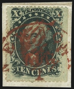 Sale 1077, Lot 74, 1857-60 Issue (Scott 18-39)