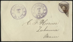 Sale 1077, Lot 753, Hawaii (Postage Issues)