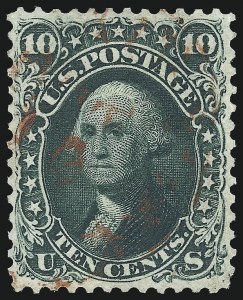 Sale 1077, Lot 81, 1861-66 Issue (Scott 56-78)