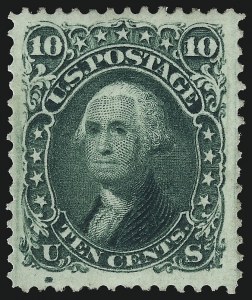 Sale 1077, Lot 88, 1861-66 Issue (Scott 56-78)