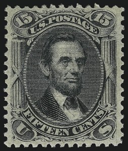 Sale 1077, Lot 99, 1867-68 Grilled Issue (Scott 79-101)
