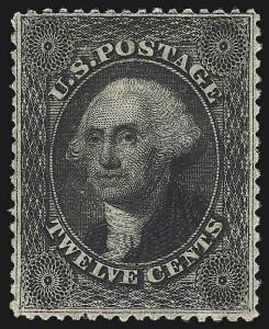 Sale 1078, Lot 119, 1c-90c 1857-60 Issue (Scott 19-39)