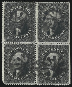 Sale 1078, Lot 121, 1c-90c 1857-60 Issue (Scott 19-39)