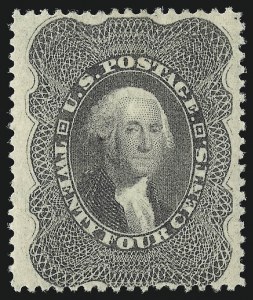 Sale 1078, Lot 122, 1c-90c 1857-60 Issue (Scott 19-39)