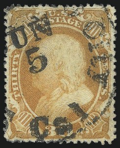Sale 1078, Lot 129, 1c-90c 1857-60 Issue (Scott 19-39)