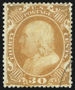 Sale 1078, Lot 131, 1c-90c 1857-60 Issue (Scott 19-39)