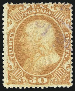 Sale 1078, Lot 132, 1c-90c 1857-60 Issue (Scott 19-39)
