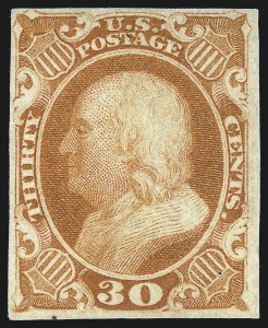 Sale 1078, Lot 133, 1c-90c 1857-60 Issue (Scott 19-39)