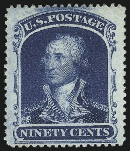 Sale 1078, Lot 135, 1c-90c 1857-60 Issue (Scott 19-39)
