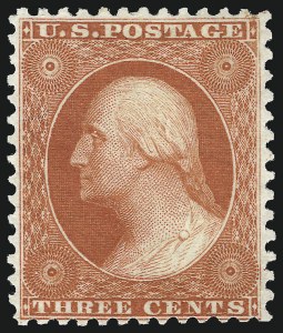 Sale 1078, Lot 139, 1875 Reprint of 1857-60 Issue (Scott 40-47)