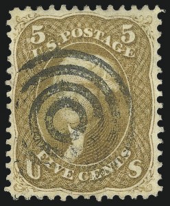 Sale 1078, Lot 153, 1861-68 Issue (Scott 56-70b)