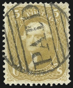 Sale 1078, Lot 156, 1861-68 Issue (Scott 56-70b)