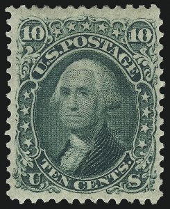 Sale 1078, Lot 158, 1861-68 Issue (Scott 56-70b)