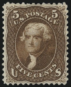 Sale 1078, Lot 180, 1861-68 Issue (Scott 71-78)