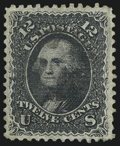 Sale 1078, Lot 198, 1867-68 Grilled Issue and 1875 Re-Issue (Scott 79-111)