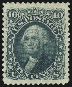 Sale 1078, Lot 211, 1867-68 Grilled Issue and 1875 Re-Issue (Scott 79-111)