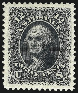 Sale 1078, Lot 212, 1867-68 Grilled Issue and 1875 Re-Issue (Scott 79-111)