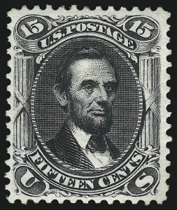 Sale 1078, Lot 214, 1867-68 Grilled Issue and 1875 Re-Issue (Scott 79-111)