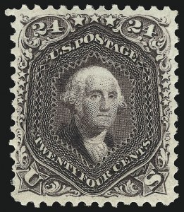 Sale 1078, Lot 215, 1867-68 Grilled Issue and 1875 Re-Issue (Scott 79-111)