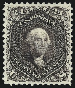 Sale 1078, Lot 216, 1867-68 Grilled Issue and 1875 Re-Issue (Scott 79-111)