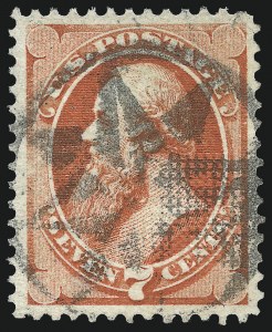 Sale 1078, Lot 288, 1870 National Bank Note Co. Grilled Issue (Scott 134-144)