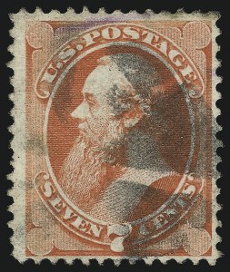 Sale 1078, Lot 289, 1870 National Bank Note Co. Grilled Issue (Scott 134-144)