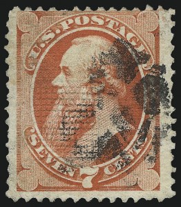 Sale 1078, Lot 290, 1870 National Bank Note Co. Grilled Issue (Scott 134-144)