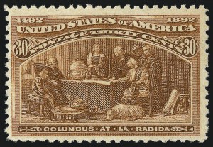 Sale 1078, Lot 347, 1893 Columbian Issue (Scott 230-245)