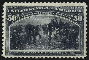 Sale 1078, Lot 350, 1893 Columbian Issue (Scott 230-245)