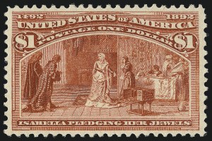 Sale 1078, Lot 358, 1893 Columbian Issue (Scott 230-245)