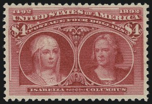 Sale 1078, Lot 372, 1893 Columbian Issue (Scott 230-245)
